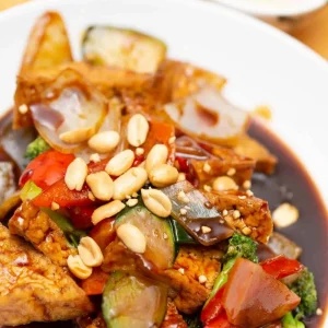 Kung Pao Tofu Bowl