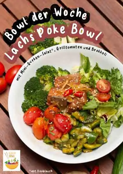 Teriyaki Lachs Poke Bowl