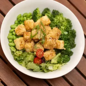 Tofu Green Bowl