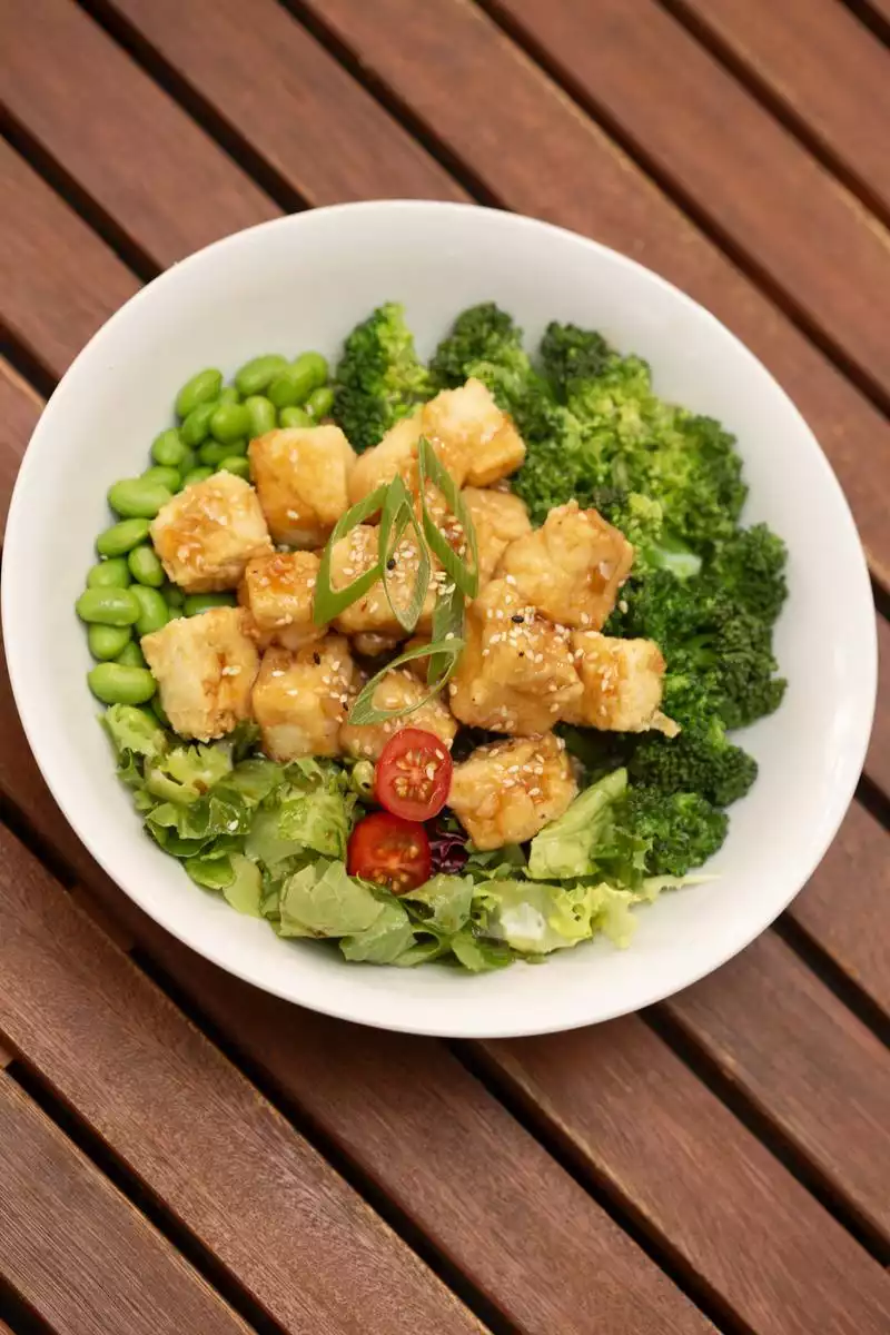 Tofu Green Bowl