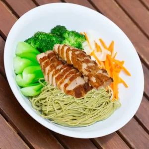 Char Siu Protein Noodle Bowl 高蛋白叉燒撈麵