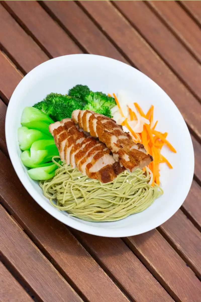 Char Siu Protein Noodle Bowl 高蛋白叉燒撈麵
